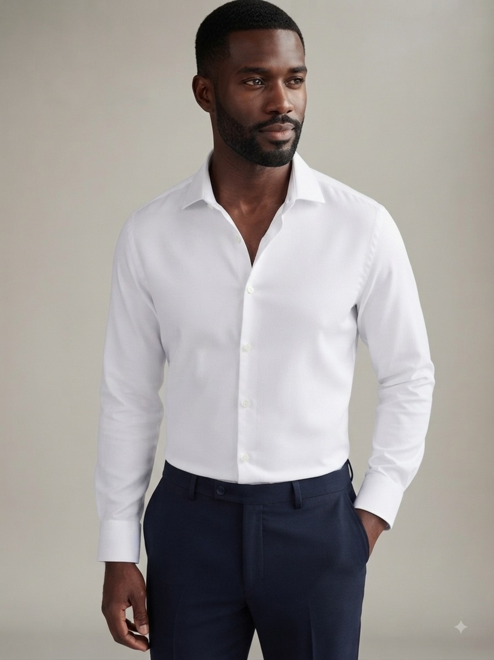 Apt. 9® Premier Flex Slim-Fit Wrinkle Resistant Dress Shirt Men’s Large 34/35